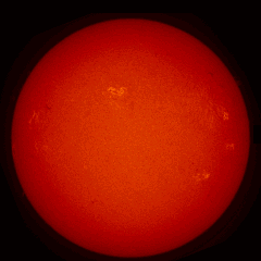 Image of Sun's chromosphere