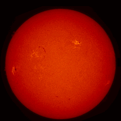 Image of Sun's chromosphere