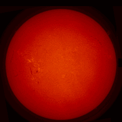 Image of Sun's chromosphere