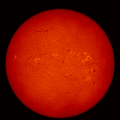 Image of Sun's chromosphere