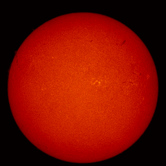 Image of Sun's chromosphere