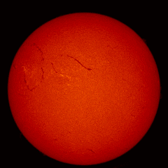 Image of Sun's chromosphere