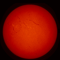 Image of Sun's chromosphere