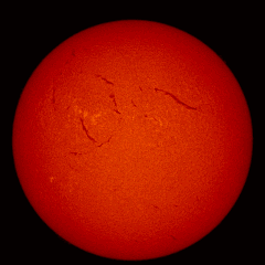 Image of Sun's chromosphere