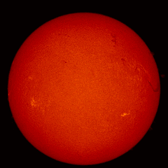 Image of Sun's chromosphere