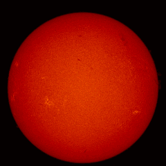 Image of Sun's chromosphere