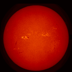 Image of Sun's chromosphere