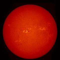 Image of Sun's chromosphere