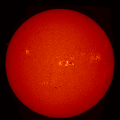 Image of Sun's chromosphere