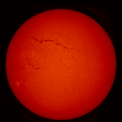 Image of Sun's chromosphere