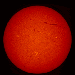 Image of Sun's chromosphere