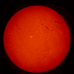 Image of Sun's chromosphere