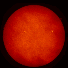 Image of Sun's chromosphere