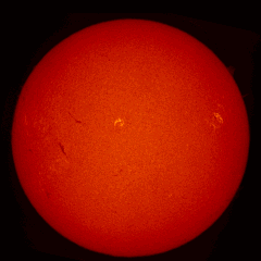 Image of Sun's chromosphere