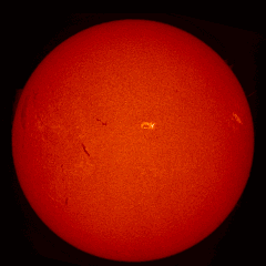 Image of Sun's chromosphere