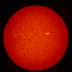 Image of Sun's chromosphere