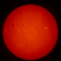 Image of Sun's chromosphere