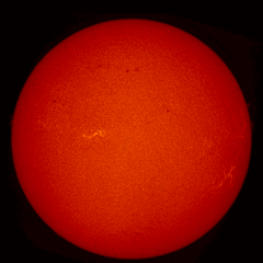 Image of Sun's chromosphere