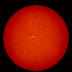 Image of Sun's chromosphere