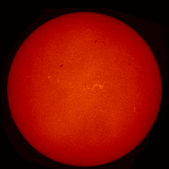 Image of Sun's chromosphere