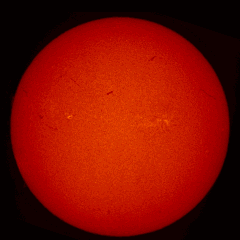 Image of Sun's chromosphere