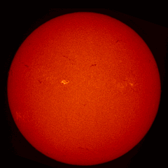 Image of Sun's chromosphere