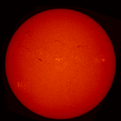 Image of Sun's chromosphere