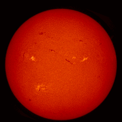 Image of Sun's chromosphere