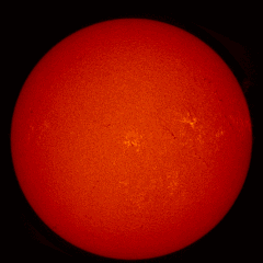 Image of Sun's chromosphere