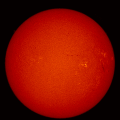 Image of Sun's chromosphere