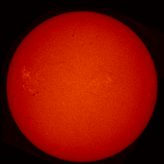 Image of Sun's chromosphere