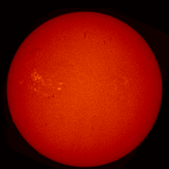 Image of Sun's chromosphere