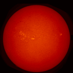 Image of Sun's chromosphere