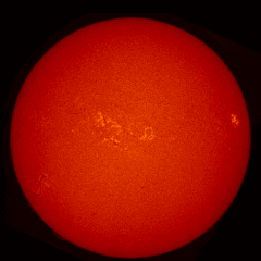 Image of Sun's chromosphere