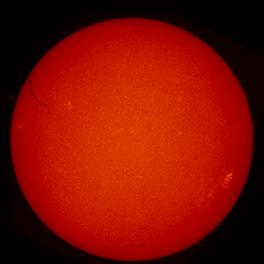 Image of Sun's chromosphere