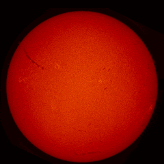 Image of Sun's chromosphere