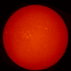 Image of Sun's chromosphere