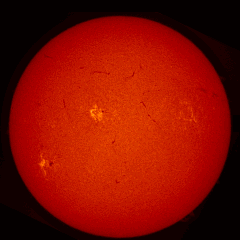 Image of Sun's chromosphere