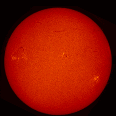 Image of Sun's chromosphere