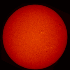 Image of Sun's chromosphere