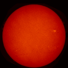 Image of Sun's chromosphere