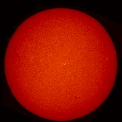 Image of Sun's chromosphere