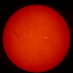 Image of Sun's chromosphere