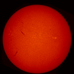 Image of Sun's chromosphere