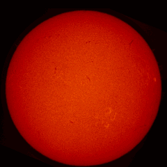 Image of Sun's chromosphere