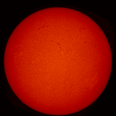 Image of Sun's chromosphere