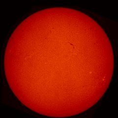 Image of Sun's chromosphere