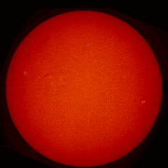 Image of Sun's chromosphere