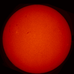 Image of Sun's chromosphere