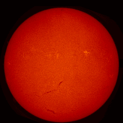 Image of Sun's chromosphere